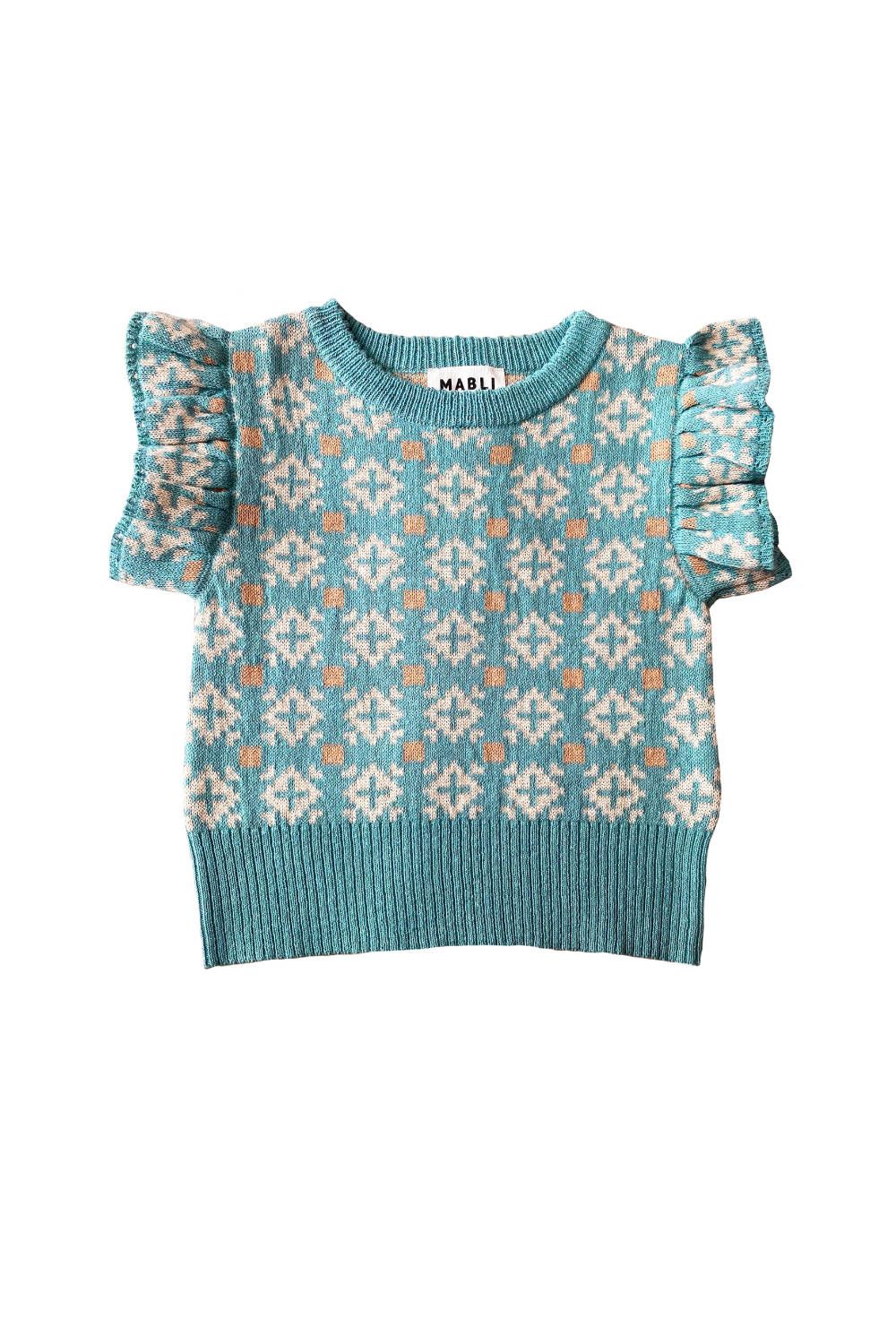 MABLI Ffion Singlet Verdigris SS23 | zlifeministries.org