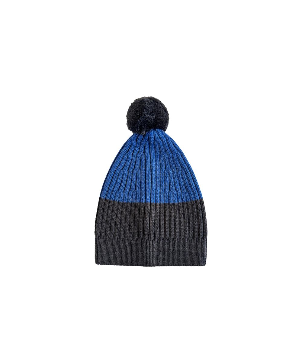 Gwyllion Beanie - Umber / Denim