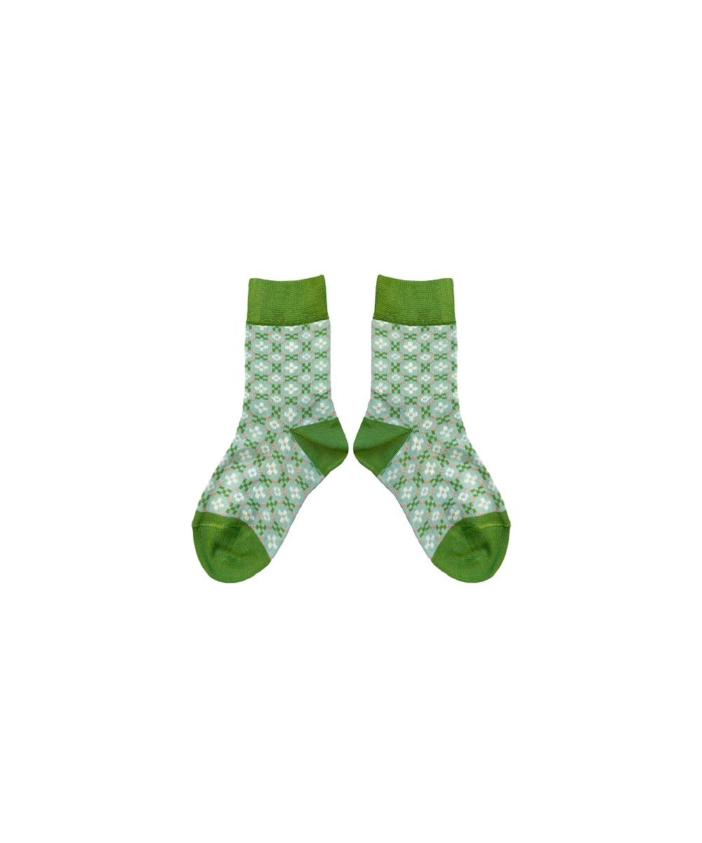 Petal Short Socks - Aspen