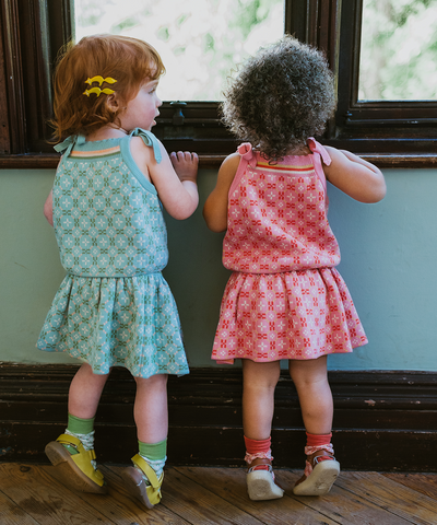 Petal Baby Skirt With Bloomers - Aspen