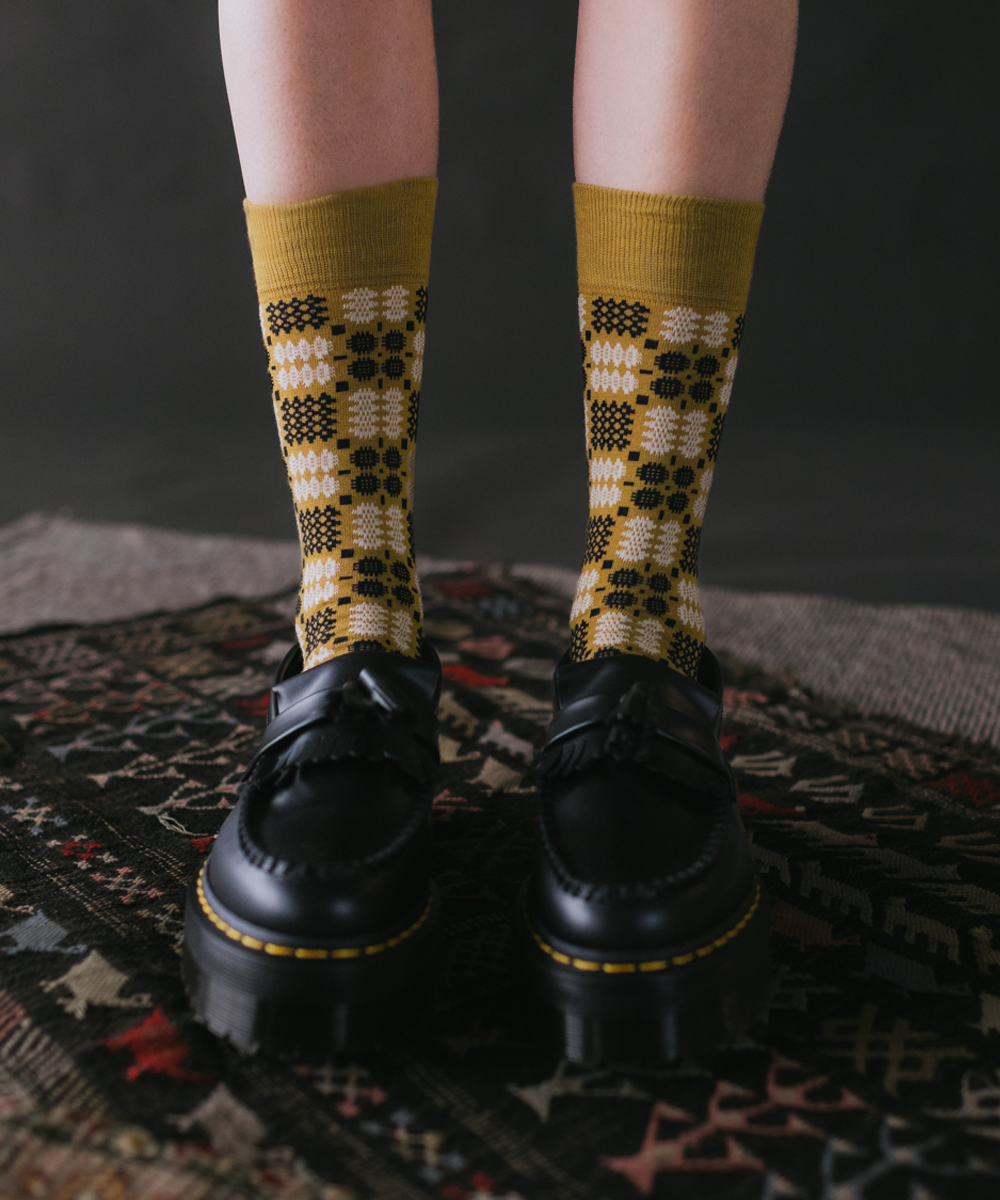 Carthen Socks - Gold