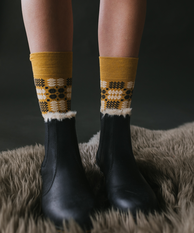 Carthen Socks - Gold