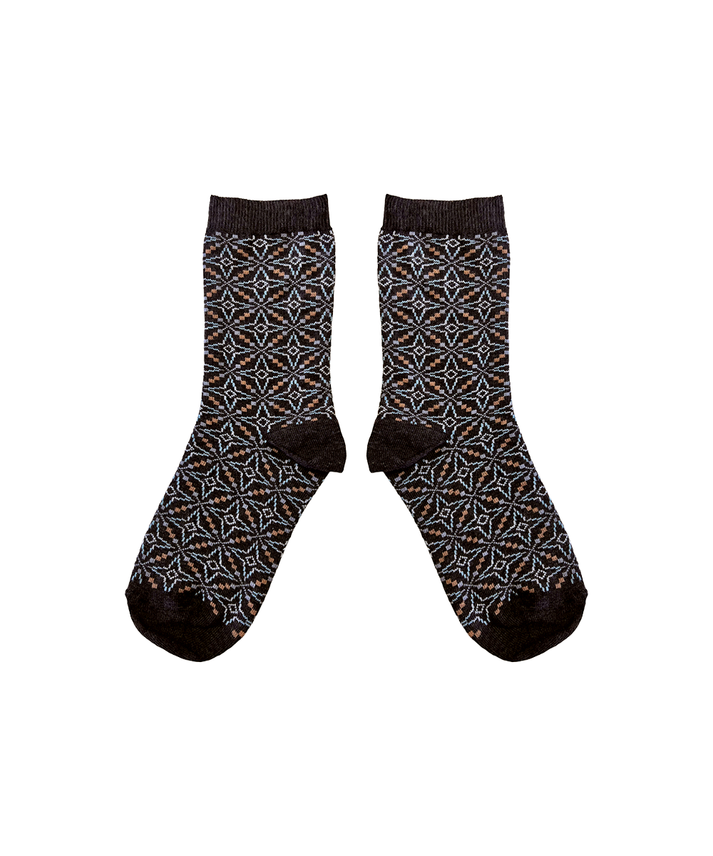 Llŷn Short Socks - Umber