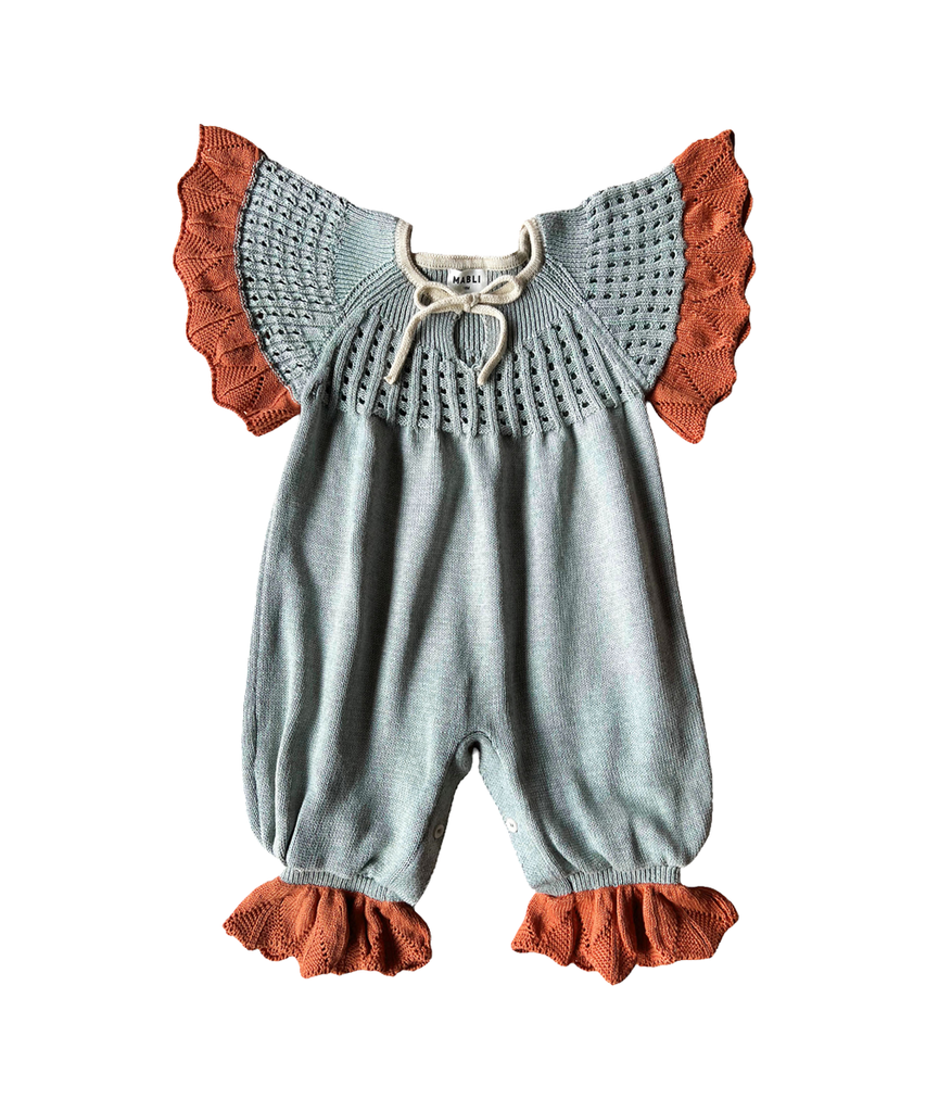 Eirlys Romper - Eucalyptus - Baby