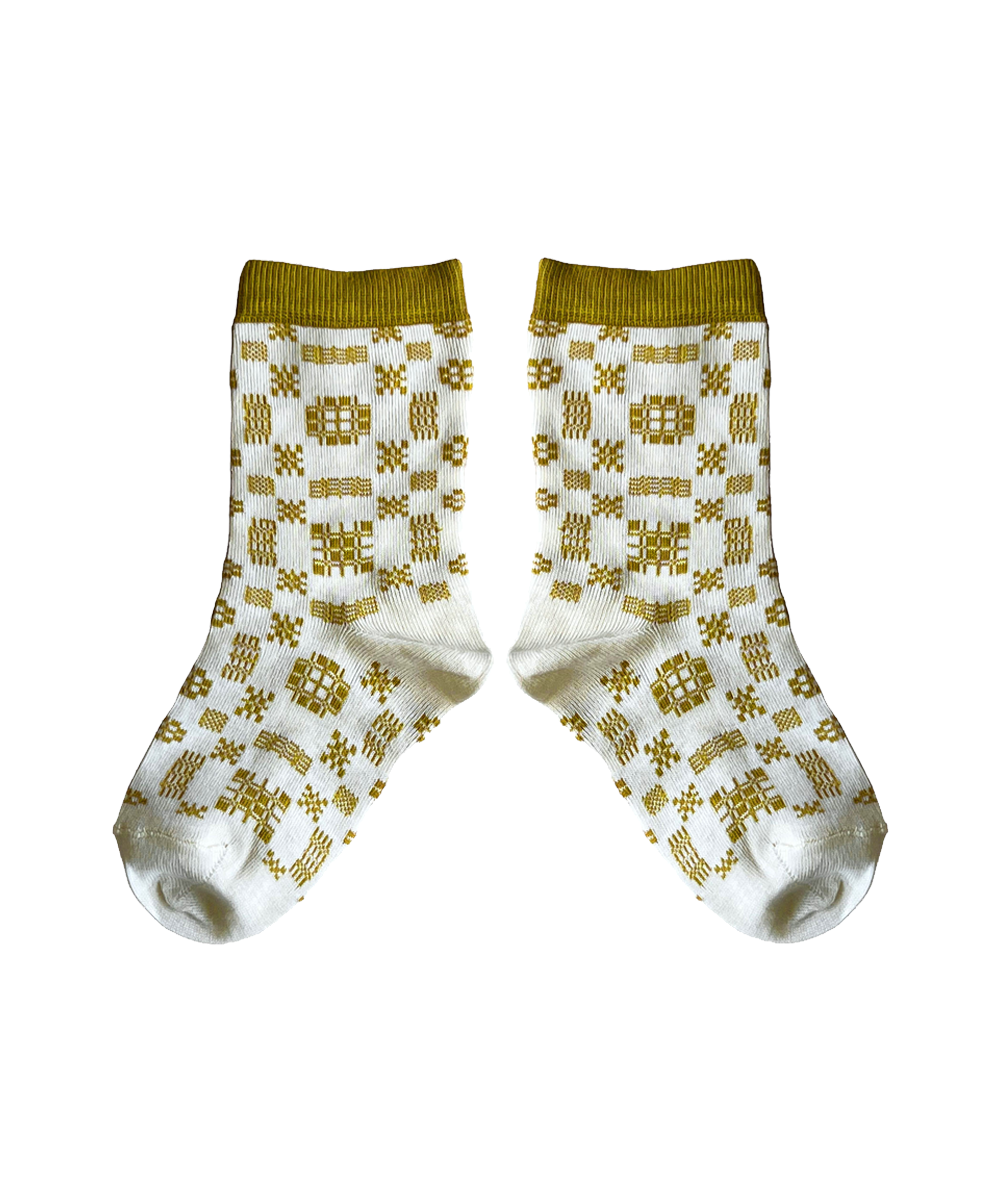 Brithlen Socks - Sand/Cerignola