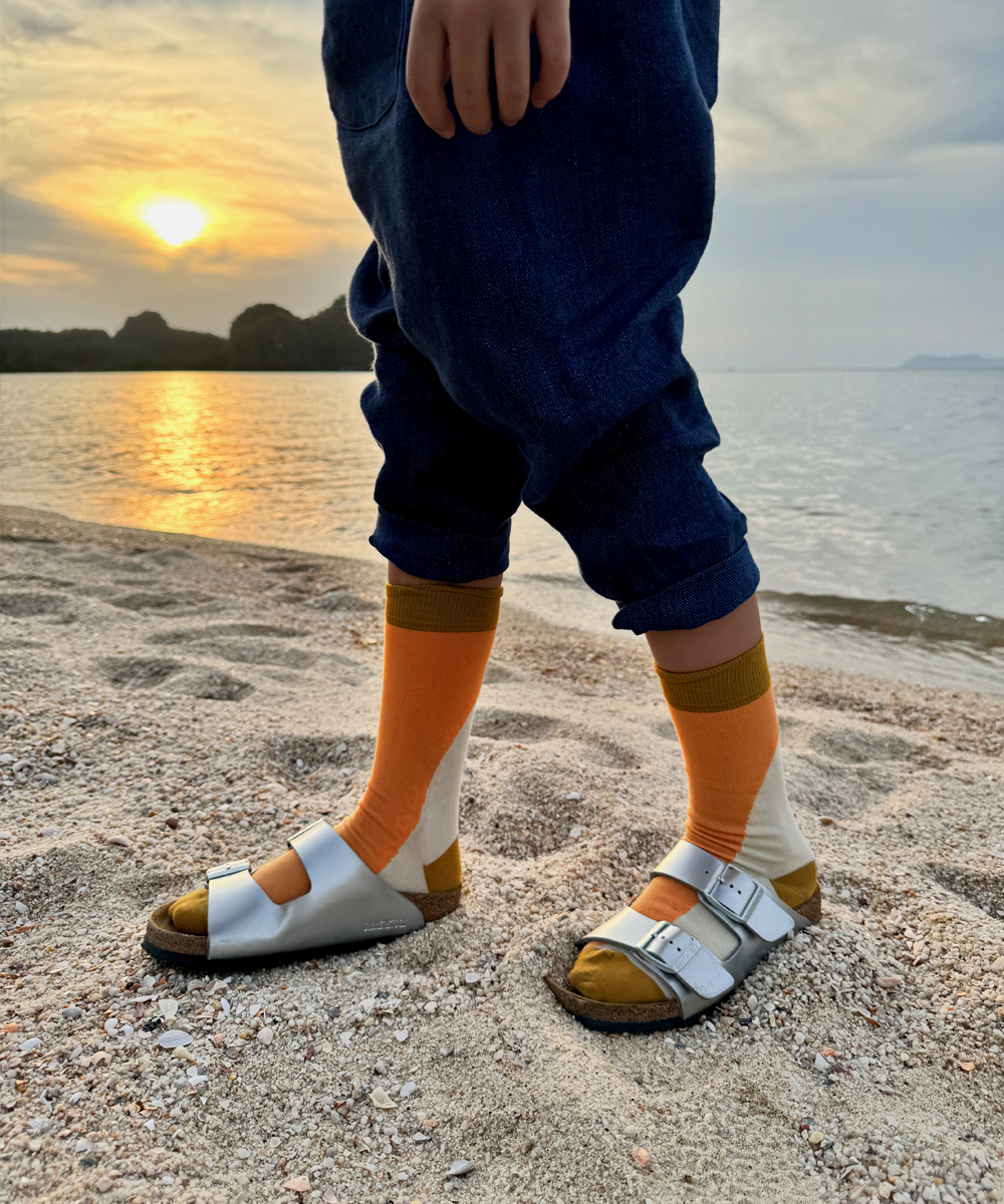 Tonnau Socks - Sand/Melon