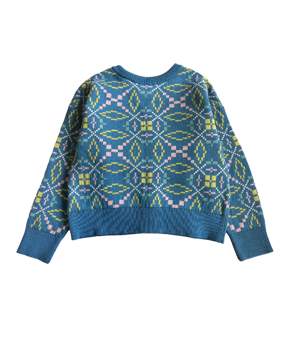 Meillion Cardigan Cobalt Blue - Baby