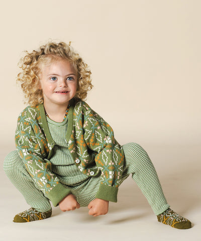 Meillion Cardigan Olive - Child