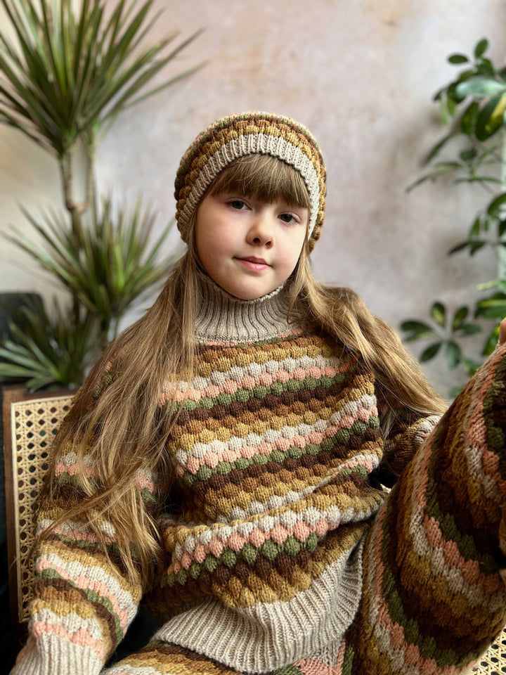 Bubble Beanie - Malt - Child – MABLI